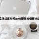 新冠疫情结束时间公布/新冠疫情预计结束时间